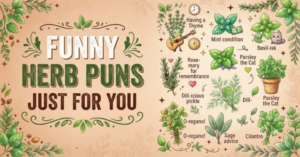 Funny Herb Puns Just For You