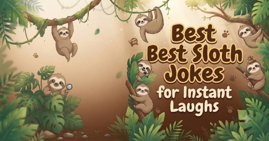 Best Sloth Jokes for Instant Laughs
