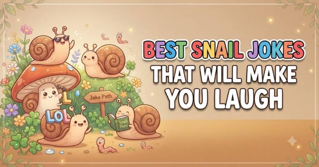 Best Snail Jokes That Will Make You Laugh