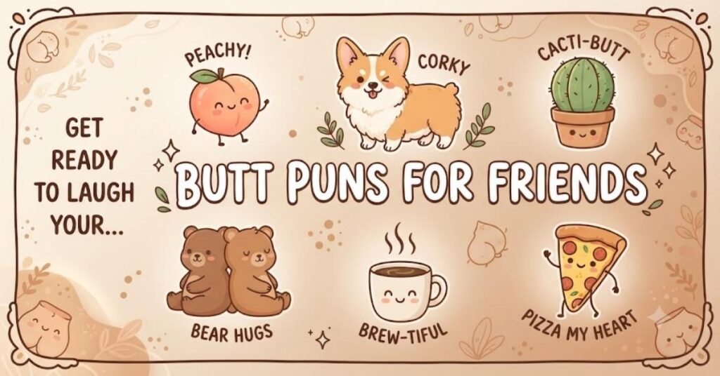 Butt Puns for Friends