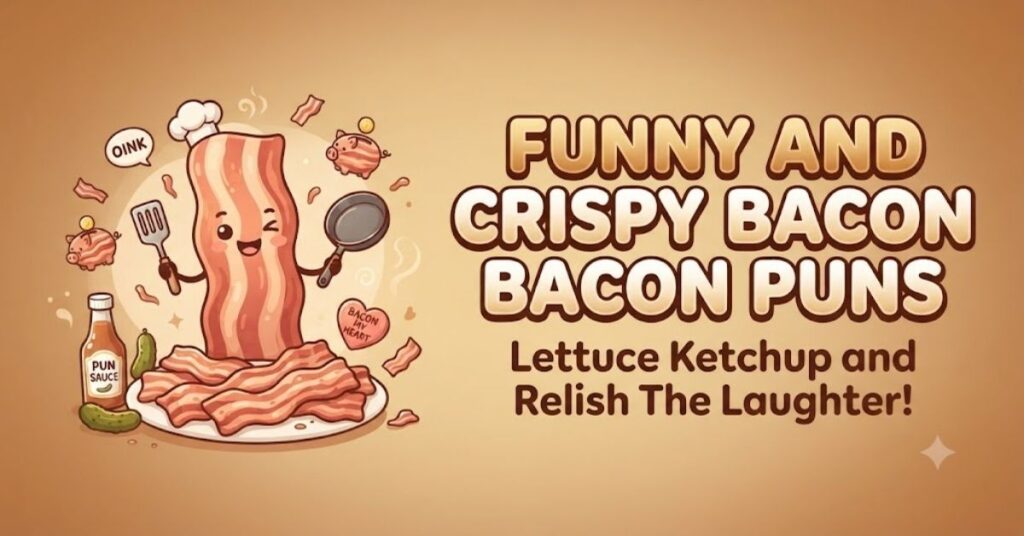 Funny And Crispy Bacon Puns