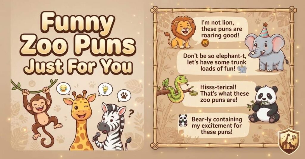 Funny Zoo Puns Just For You: