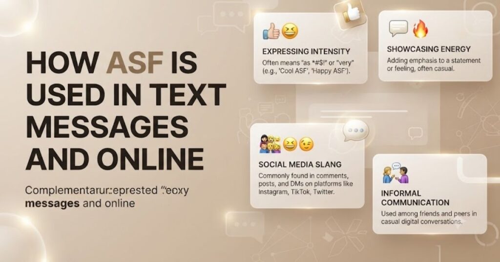 How ASF Is Used in Text Messages and Online