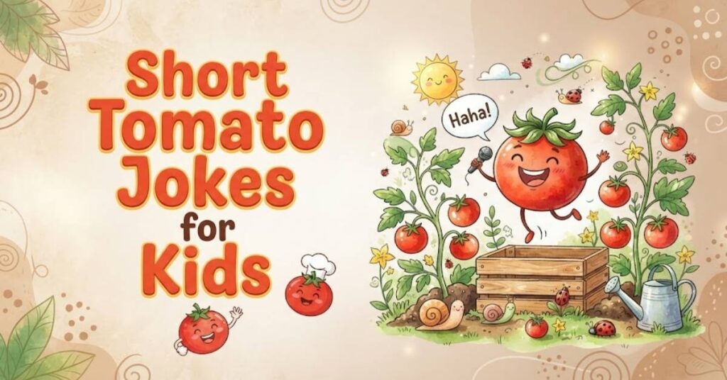 Short Tomato Jokes for Kids