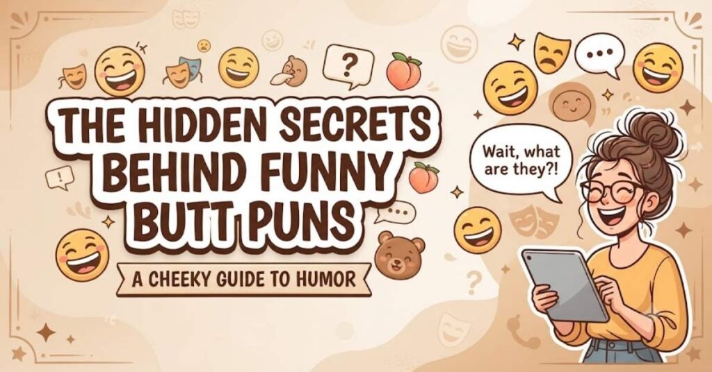The Hidden Secrets Behind Funny Butt Puns