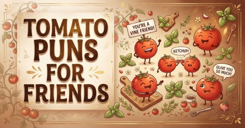 Tomato Puns for Friends