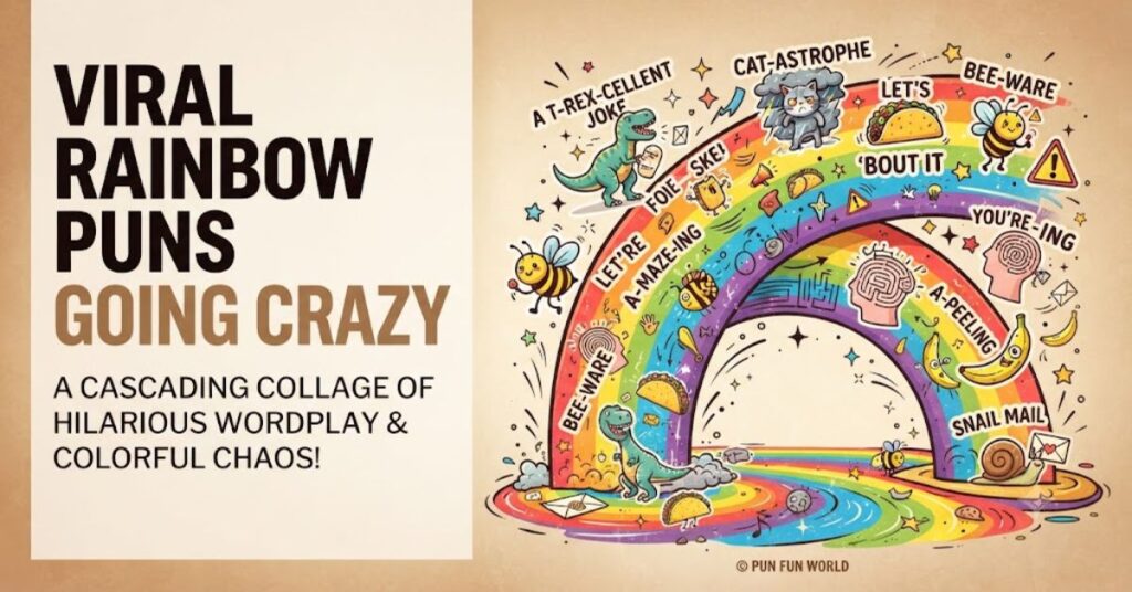 Viral Rainbow Puns Going Crazy