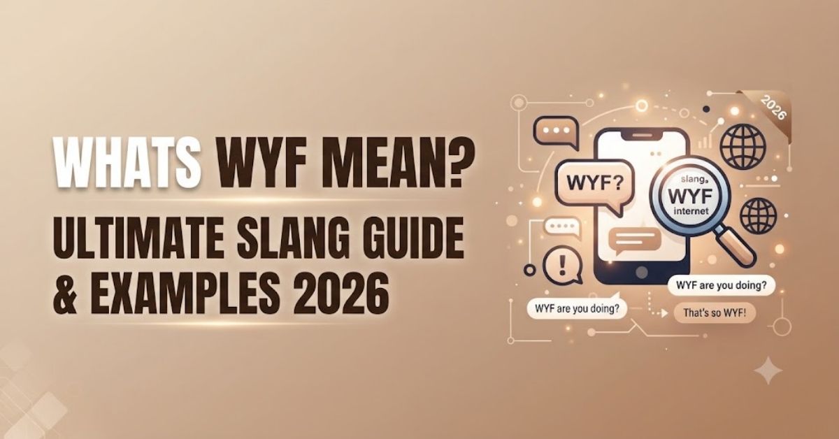 Whats WYF Mean? Ultimate Slang Guide & Examples 2026