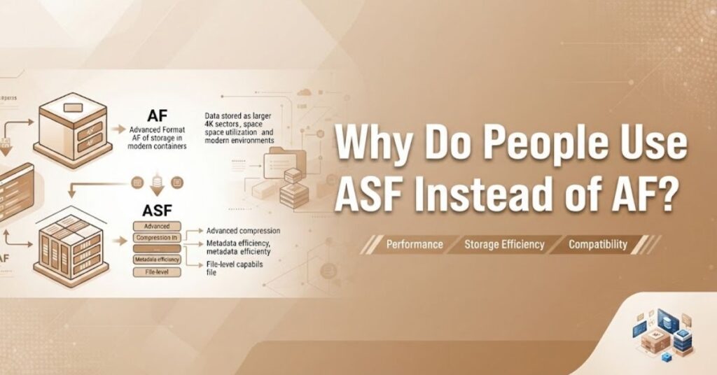 Why Do People Use ASF Instead of AF?