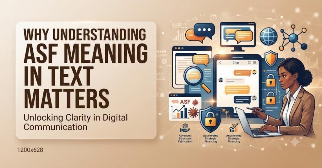 Why Understanding ASF Meaning in Text Matters